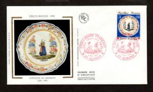 France 1990 # B614 FDC!