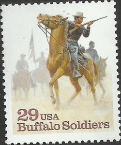 # 2818 MINT NEVER HINGED ( MNH ) BUFFALO SOLDIERS