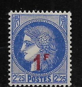 FRANCE, 398, HINGED, CERES, SURCHD