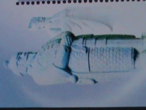 ​KOREA-2004 SC# 4365 PLAYING KOREAY CHESS FANCY CANCEL S/S VERY FINE