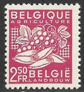 BELGIUM 1948 2.50fr AGRICULTURE Issue Sc 380 MNH