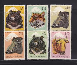 Bhutan 56-58, 64, 66-67 MHR Animals