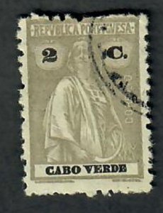 Cape Verde #150 Ceres used single