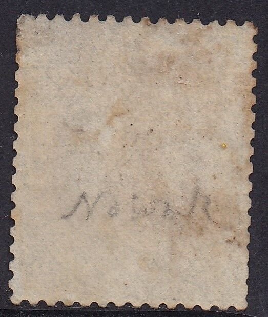 BRITISH HONDURAS 1865 QV 1D NO WMK PERF 14