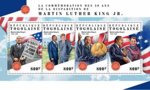 Z08 TG18315a Togo 2018 Martin Luther King Jr. MNH ** Postfrisch