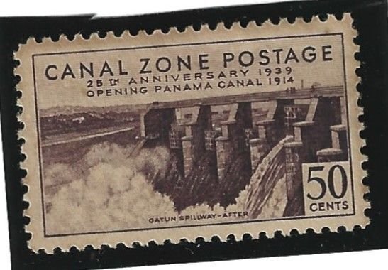 Canal Zone Scott #135 Mint NH 50c  25th Anniv 2021 CV $30.00