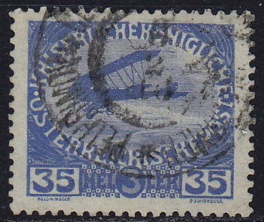 Austria - 1915 - Scott #B7 - used - PILGRAM PELHRIMOV pmk Czech Republic