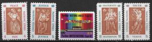 United Nations 170-74 EXPO '67 set MNH