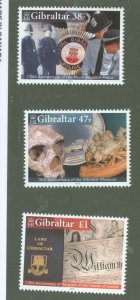 Gibraltar #1018-1020  Single (Complete Set)