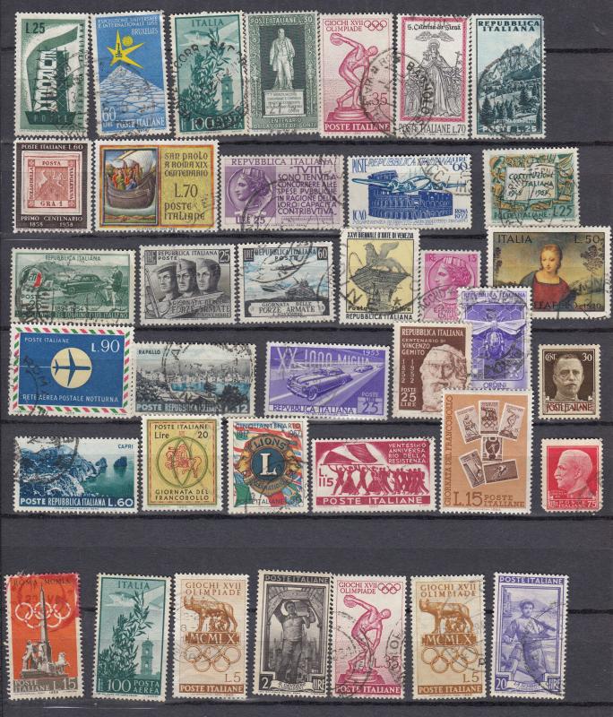 Italy - 300 +  stamp lot - (98)