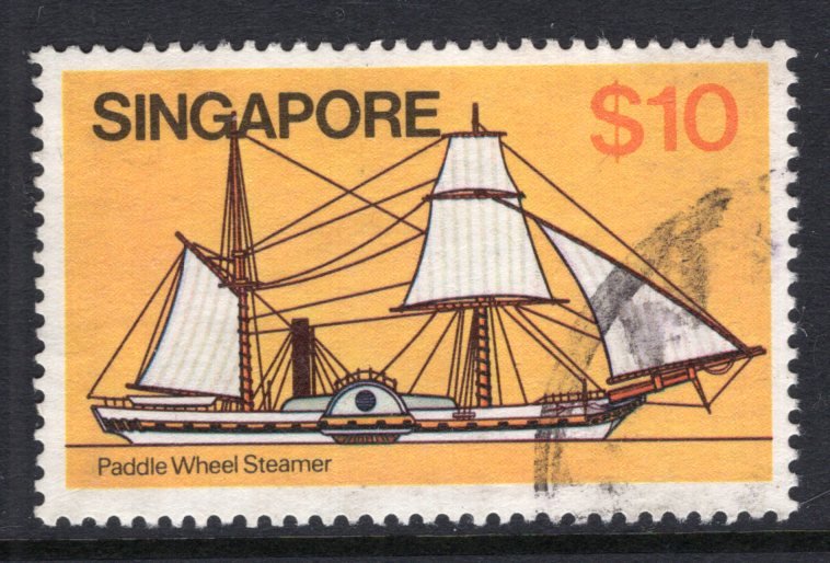 Singapore 348 Ship Used VF