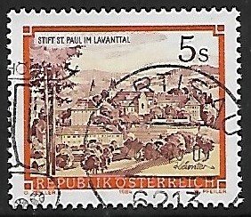 Austria # 1288 - Benedict Abbey Lavantal - used.....{BLW16}