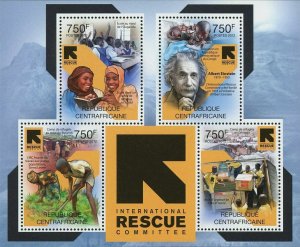 International Rescue Committee Stamp Refugees Schools Camps S/S MNH #3557-3560