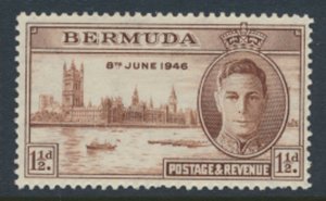 Bermuda  SG 123 SC# 131 MLH  Victory 1946    see details and scans