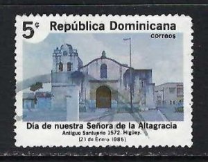 DOMINICAN REPUBLIC 929 VFU RELIGION L383-5