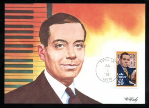 US 2550 Cole Porter - Composer, Lyricist UA Unicover Maximum card