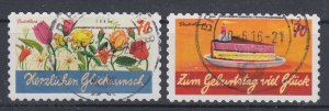 Germany 2016 Sc#2920-2921 Mi#3243-3244 used (BU1621)