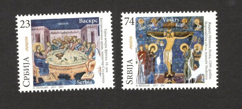 SERBIA-MNH-SET-EASTER-2017.