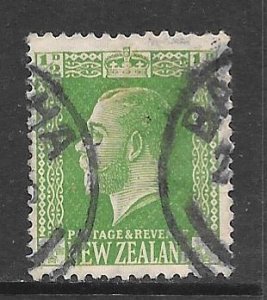 New Zealand 144: 1/2d George V, used, F-VF