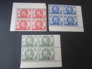 Australia 1946 Sc 203-05 set BLK(4) MNH