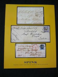 SPINK AUCTION CATALOGUE 1999 INDIA POSTAL HISTORY THE 'Dr CONTRACTOR' COLLECTION