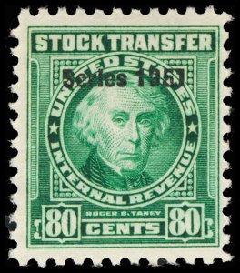 U.S. REV. DATED GREENS RD348  Mint (ID # 118076)