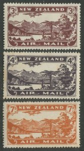 New Zealand #C1-C3 Mint Set