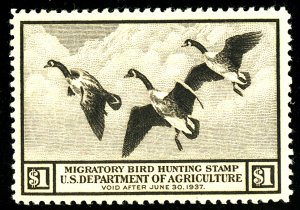 U.S. #RW3 MINT WITH PSE CERT OG NH