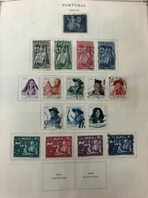 INTERNATIONAL COLLECTION IN SCOTT ALBUM – PORTUGAL TO RUSSIA – 423335