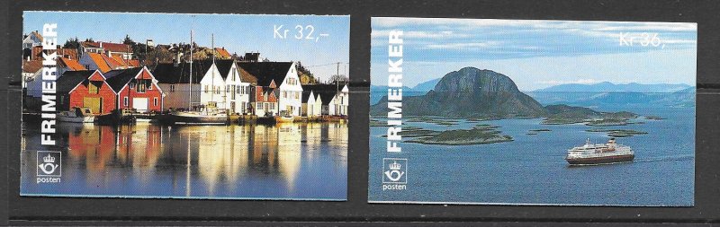 Norway 1092a-3a MNH complete booklet, vf. 2022 CV $ 26.00