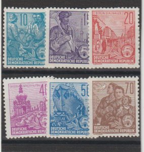 German Democratic Republic SC 227-30A Mint Never Hinged