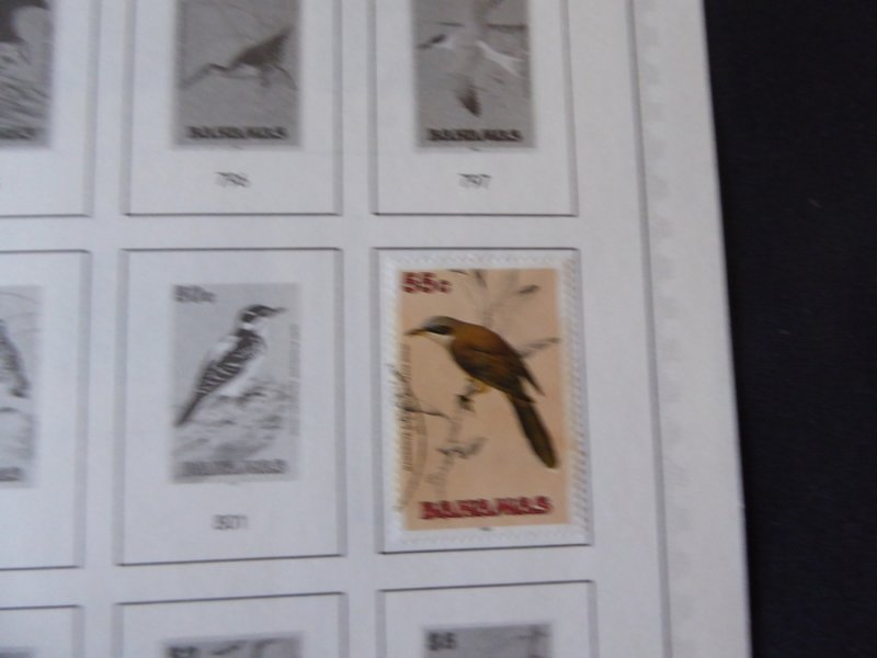 Bahamas 1884-1991 Stamp Collection on Album Pages