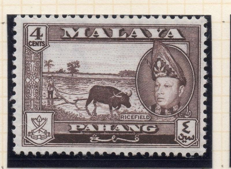 Penang Malaya 1957 Early Issue Fine Mint Hinged 4c. 029750