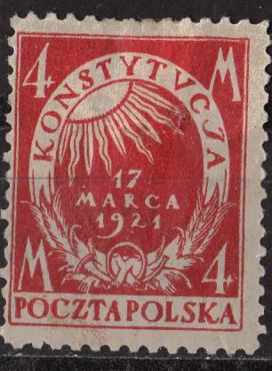 Poland - Scott # 158 - Used