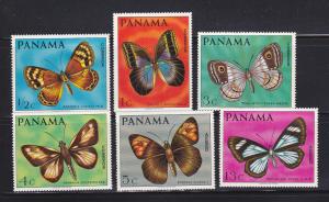 Panama 483-483E Set MNH Insects, Butterflies (A)