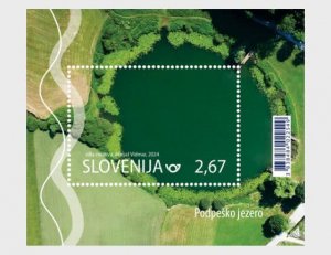 Slovenia / Slovenië - Postfris/MNH - Sheet Podpesko Lake 2024