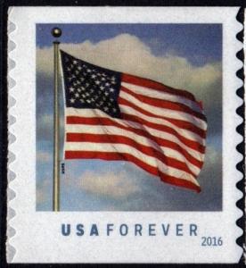 SC#5052 (49¢) U.S. Flag Single (2016) SA