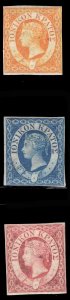 MOMEN: IONIAN ISLANDS SG #1-3 1859 MINT OG H £200+ LOT #66504