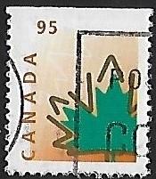Canada # 1686as - Maple Leaf - 92ct - used
