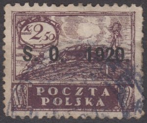 Eastern Silesia Scott #49 1920 Used