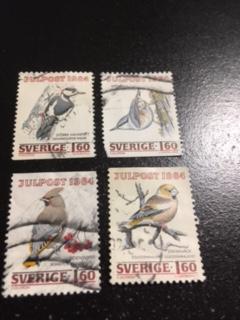 Sweden sc 1517-1520 u comp set