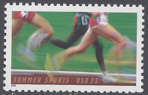 #3397 33c Summer Sports  2000 Mint NH