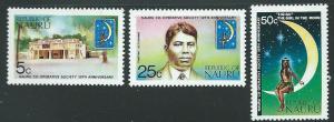 Nauru  Scott 105-107  Mint