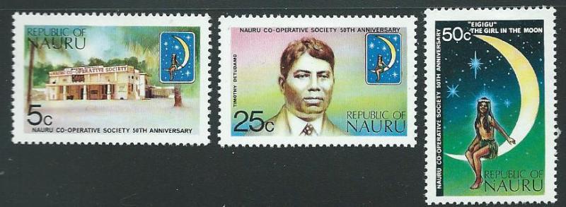 Nauru  Scott 105-107  Mint