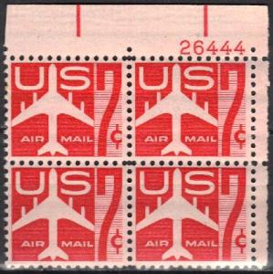 C60, PB-4 #26444U/R. \ Jet \ MNH .7 cent