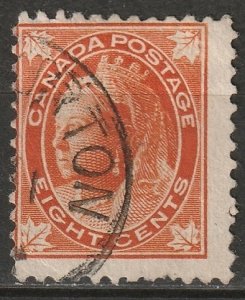 Canada 1897 Sc 72 used