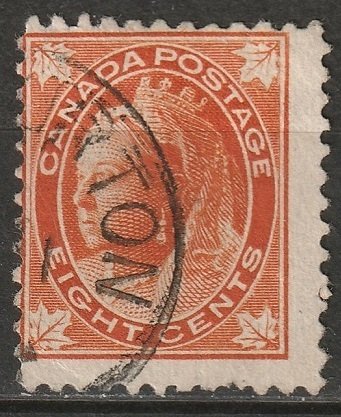 Canada 1897 Sc 72 used