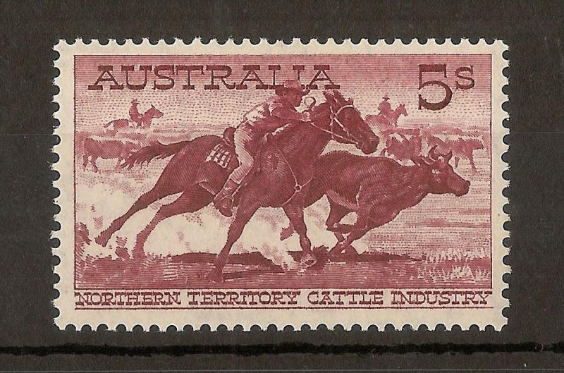 Australia 1964 5/- Stockman SG327a Mint Cat£90