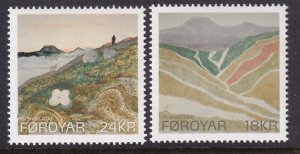 Faroe Islands 534-535 MNH VF