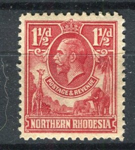 NORTHERN RHODESIA; 1930s early GV pictorial Mint hinged Shade of 1.5d. value